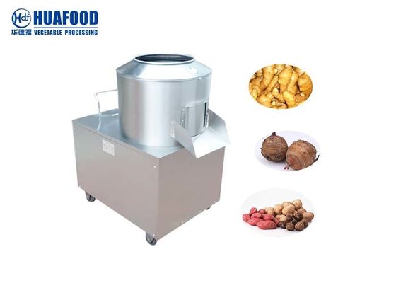 De Wasmachine van de kantines200kg/h Aardappel en Schilmesjemachine