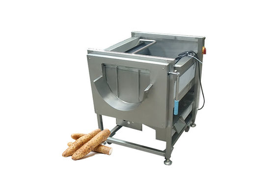 Van de aardappelwas en Schil de Borstelwasmachine van de Machine Bataat voor Fruit en Groente