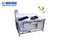 Wasmachine Commerciële 1800*1800*1650mm van de Luchtbel Bladgroente
