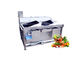 Automatische Restaurant Plantaardige Wasmachine met Dubbele Trogwasmachine