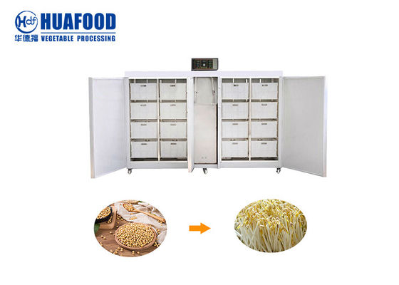 250kg/d de Machine Automatisch Bean Seed Sprout Machine van de handelszaadgerminatie